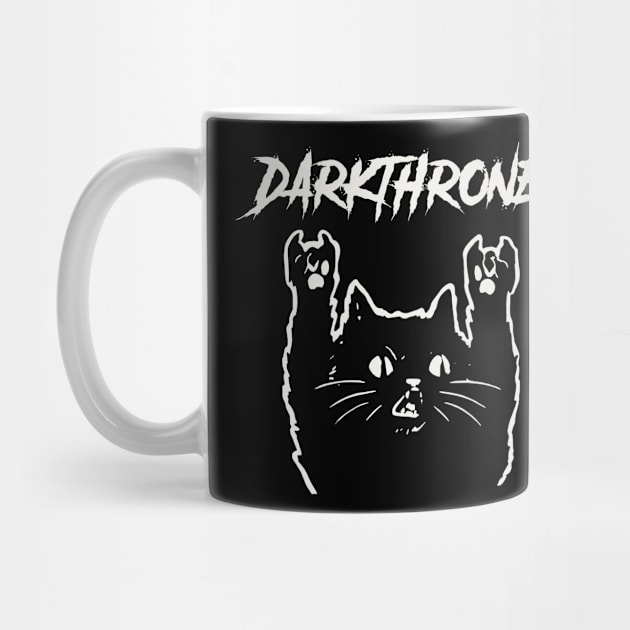 darkthrone metal cat by bubur ayam